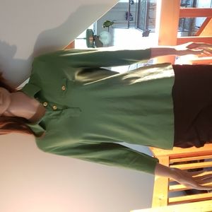 Green with gold buttons  Talbot,s